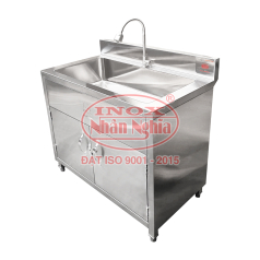 BỒN TỦ INOX RỬA DỤNG CỤ Y TẾ