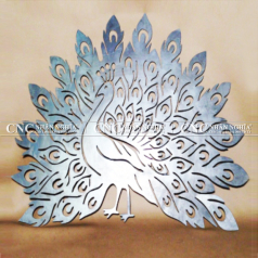 Săt nghệ thuật hình con công CNC-229