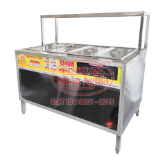 TỦ HÂM NÓNG THỨC ĂN 4 KHAY GN - SỬ DỤNG ĐIỆN